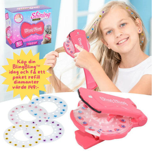 BlingBling - LĂ„t barnen dekorera med diamanter đ