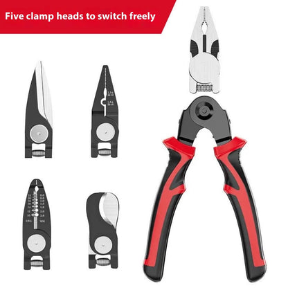 Multi-functional One-to-five Multi-purpose Electrician Wire Stripper